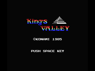 King's Valley screenshot 2 for MSX